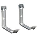 Crawfords Crawford UHS3 Hang Ups Utility Bracket; 2 Pack 206482